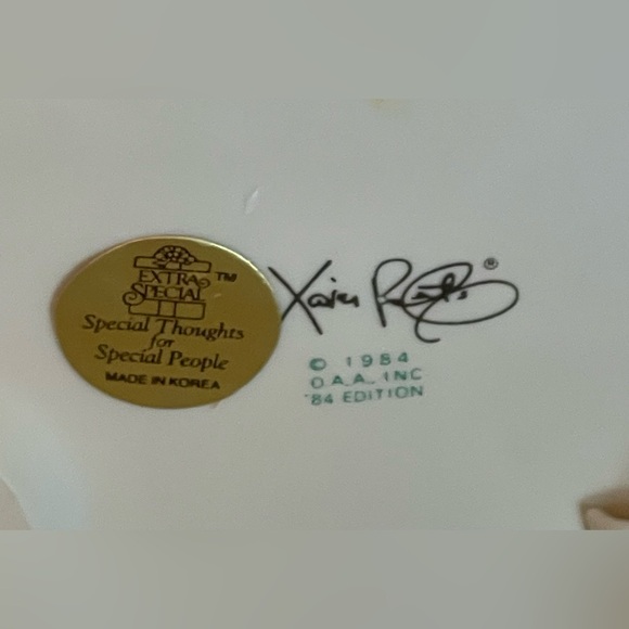 Vintage 1984 Cabbage Patch Porcelain Figurine - Xavier Roberts - Picture 7 of 7